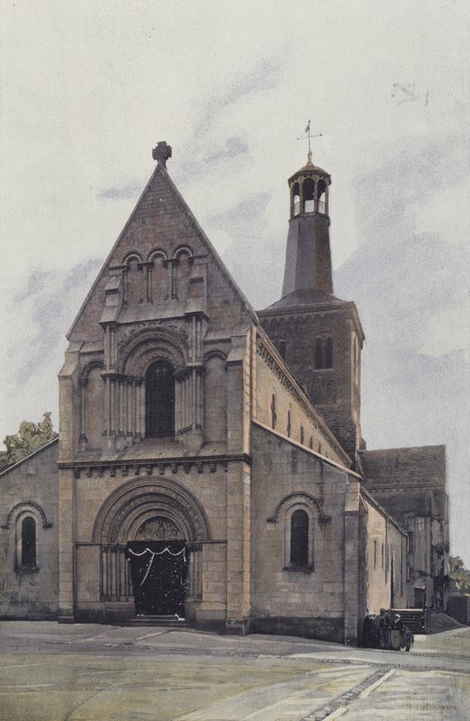 Chateau-Gontier, Saint-Jean-kyrkan, Tillsammans S O av French Photographer
