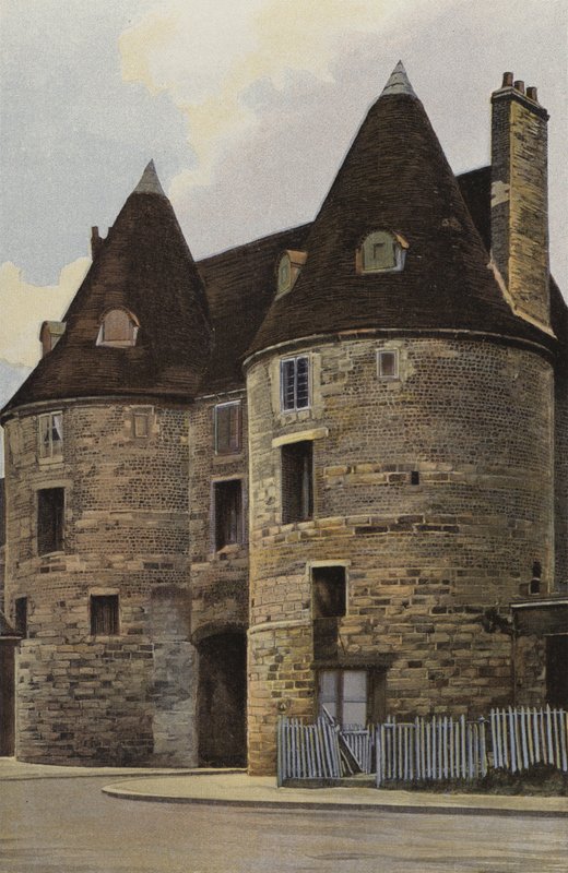 Dieppe, Porte du Port-dOuest (havskusten) av French Photographer