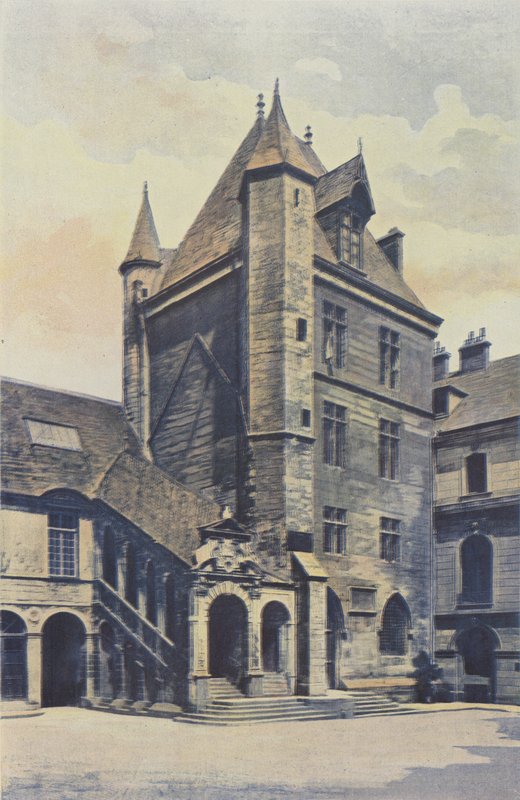 Dijon, tidigare hertigarnas palats av Bourgogne, Tower of Bar av French Photographer
