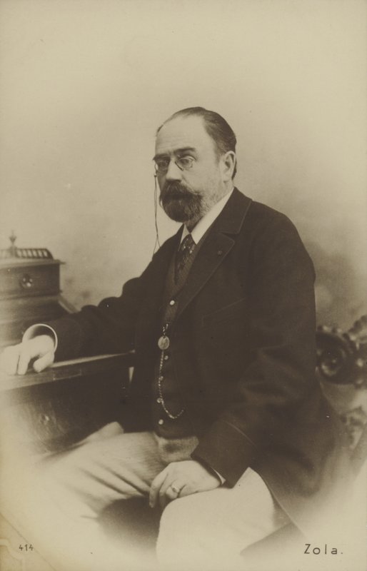 Emile Zola, fransk romanförfattare, dramatiker och journalist av French Photographer
