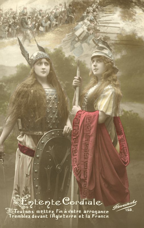 Entente Cordiale (färgfoto) av French Photographer