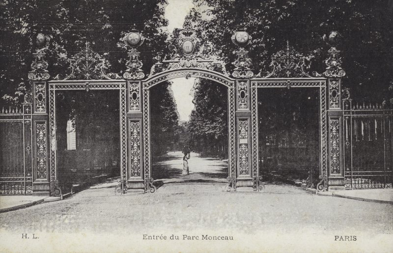 Entré, Parc Monceau, Paris (s/v foto) av French Photographer