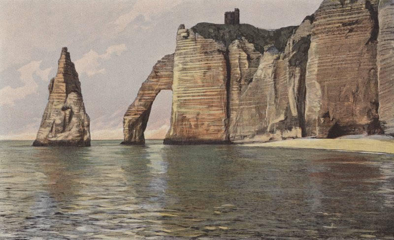Etretat, Porte daval klippor av French Photographer