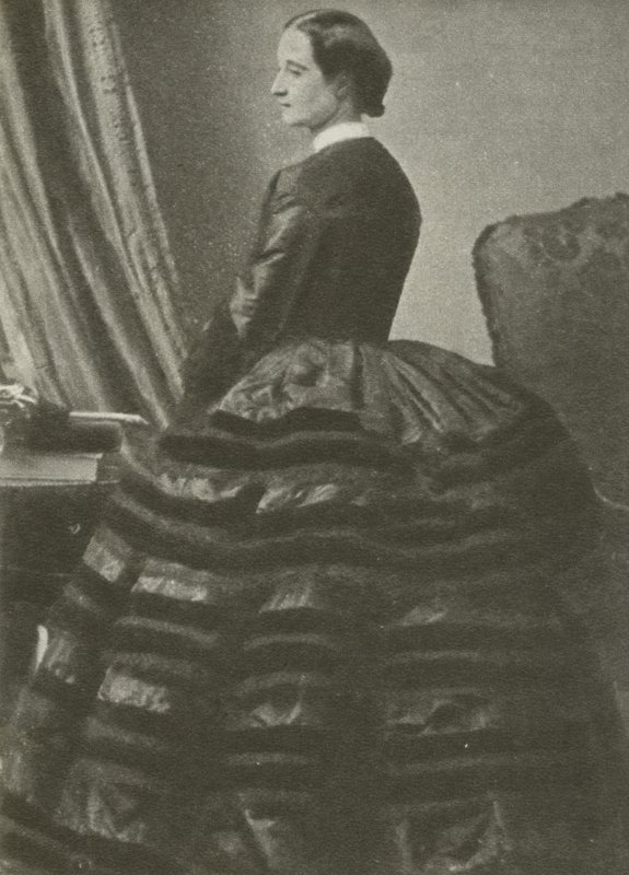 Eugenie De Montijo, hustru till Napoleon III (s/v foto) av French Photographer