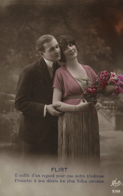Flirtande par av French Photographer