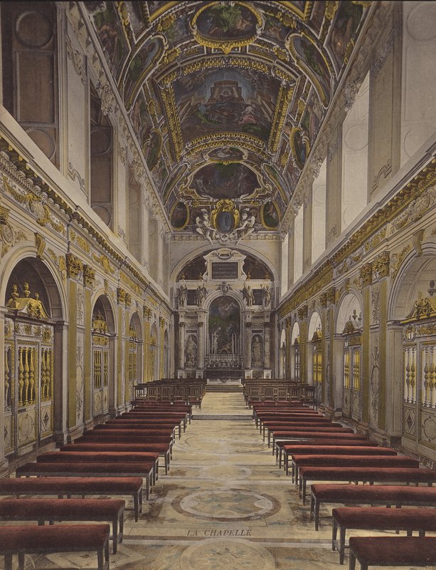 Fontainebleau: Kapellet (färgfoto) av French Photographer