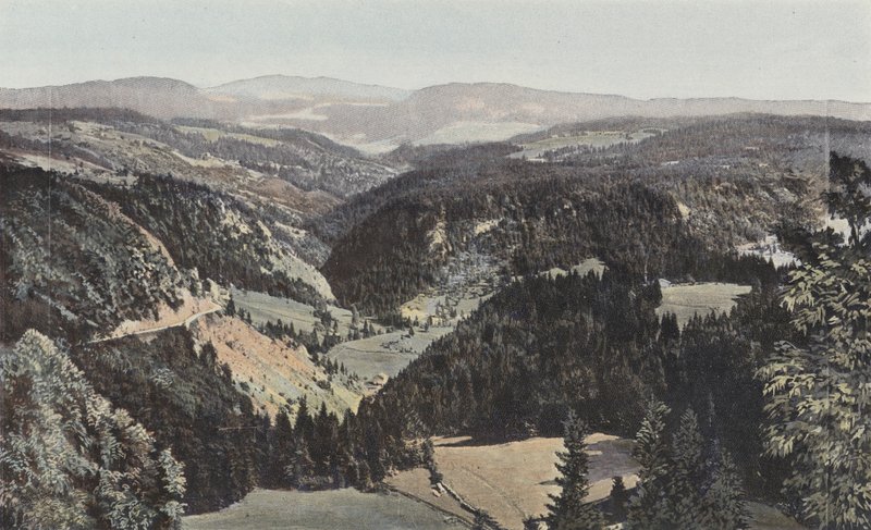 Gorges de la Chaille, nära Morez av French Photographer
