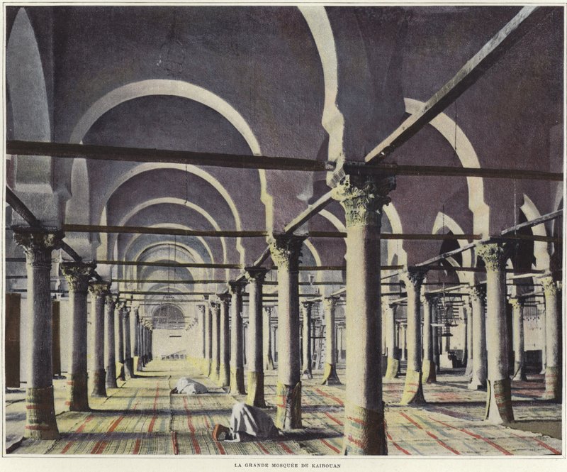 Stora moskén i Kairouan av French Photographer