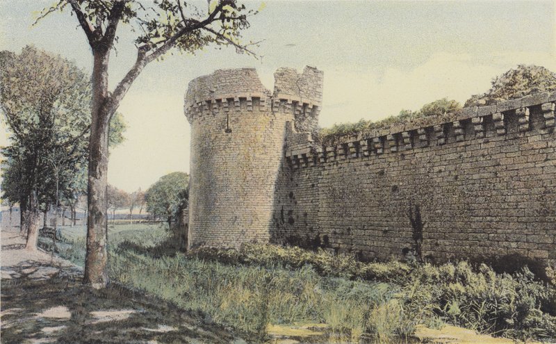 Guerande, Vallarna och Gaudinais-tornet av French Photographer
