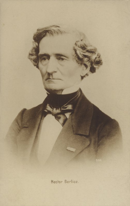 Hector Berlioz, fransk romantisk kompositör (1803-1869) av French Photographer