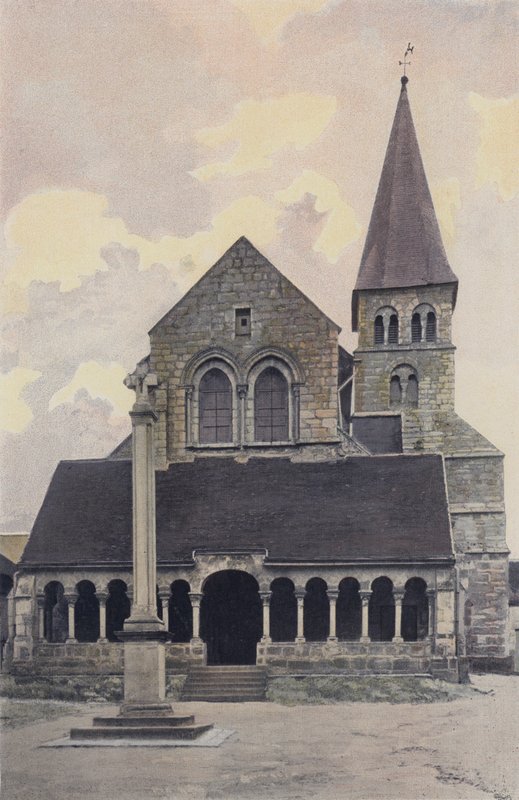Hermonville, Eglise, Fasad O av French Photographer
