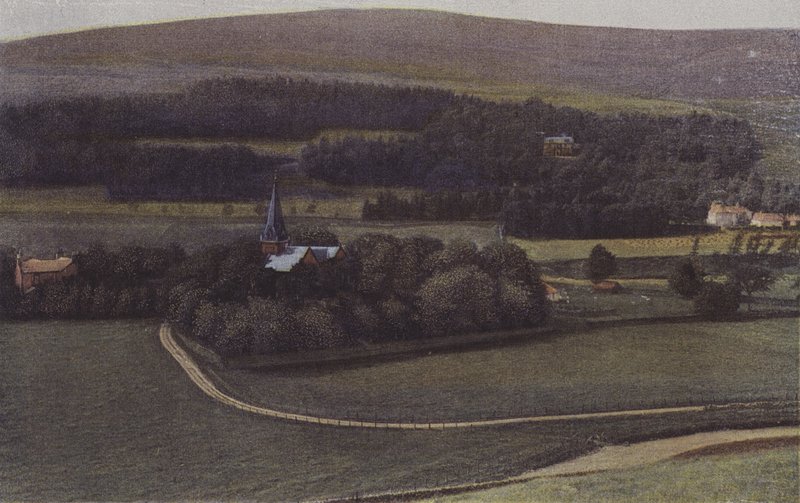 Höglandsscen (färgfoto) av French Photographer