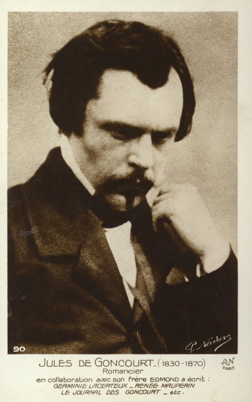 Jules de Goncourt (1830-1870), fransk författare av French Photographer