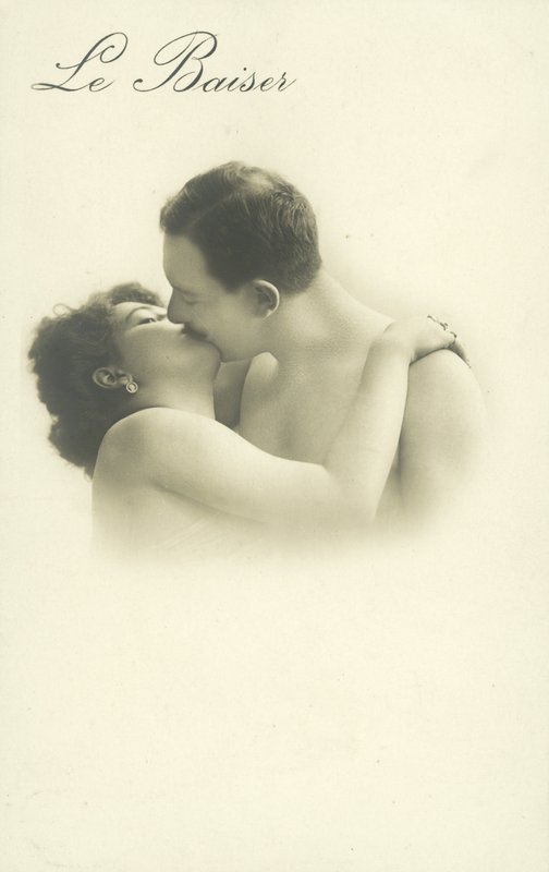 Kyssande par av French Photographer