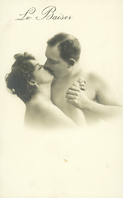 Kyssande par av French Photographer