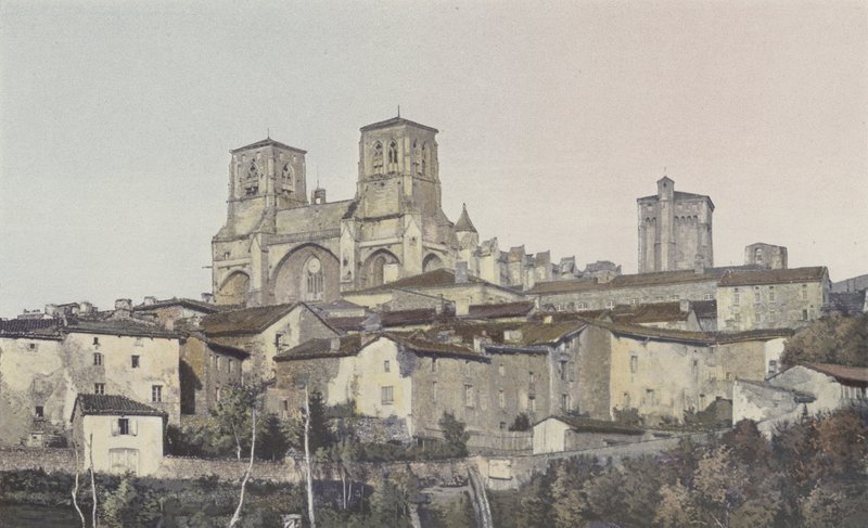 La Chaise-Dieu, allmän bild av French Photographer