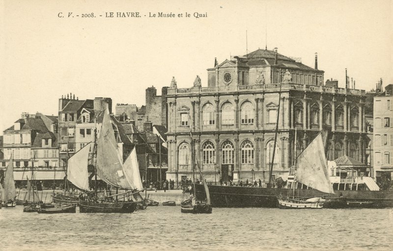 Le Havre, Museet, Kajen av French Photographer