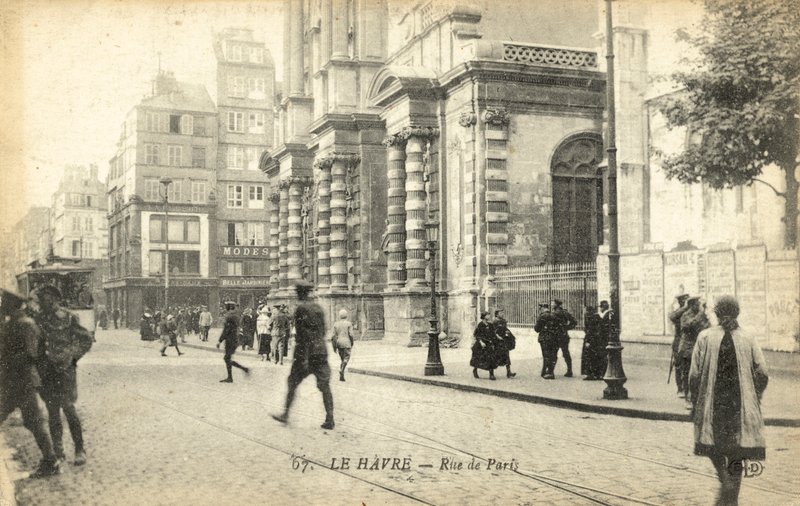 Le Havre, Parisgatan av French Photographer