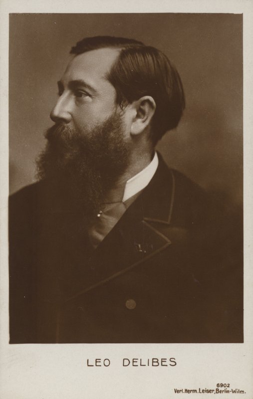 Leo Delibes, fransk kompositör (1836-1891) av French Photographer
