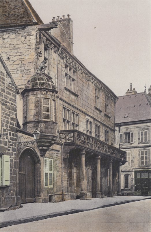 Luxeuil, kardinal de Jouffroys hus av French Photographer