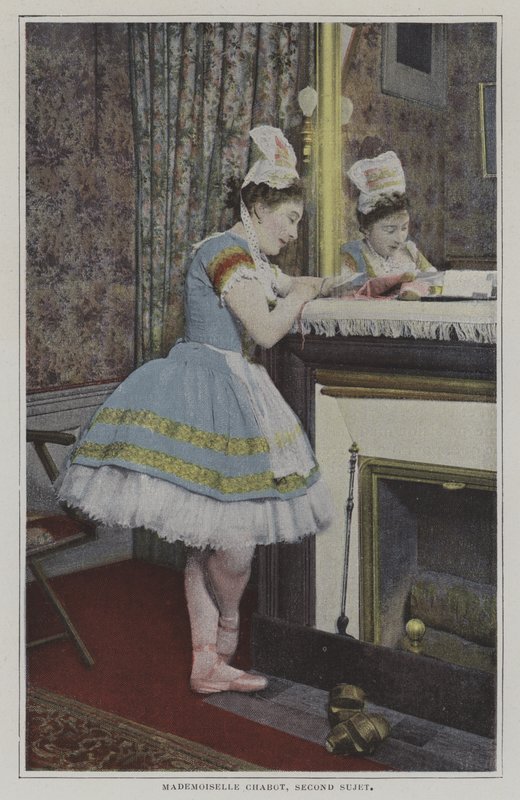 Mademoiselle Chabot, andra motiv (färgfoto) av French Photographer