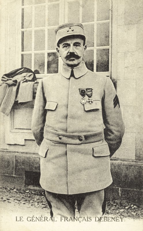 Marie-Eugene Debeney, fransk general från första världskriget (s/v foto) av French Photographer