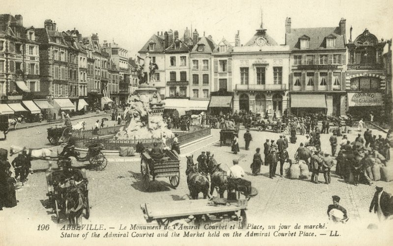 Marknad på Place de l