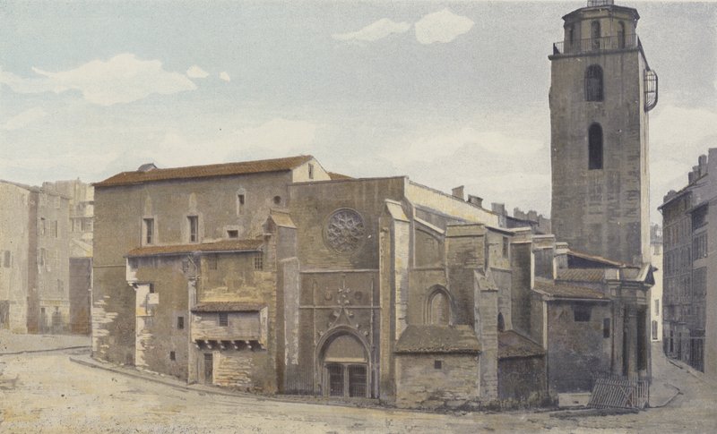 Marseille, före detta Saint-Martin-kyrkan, Tillsammans S O av French Photographer
