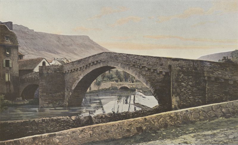 Mende, Pont Notre-Dame, på tomten av French Photographer