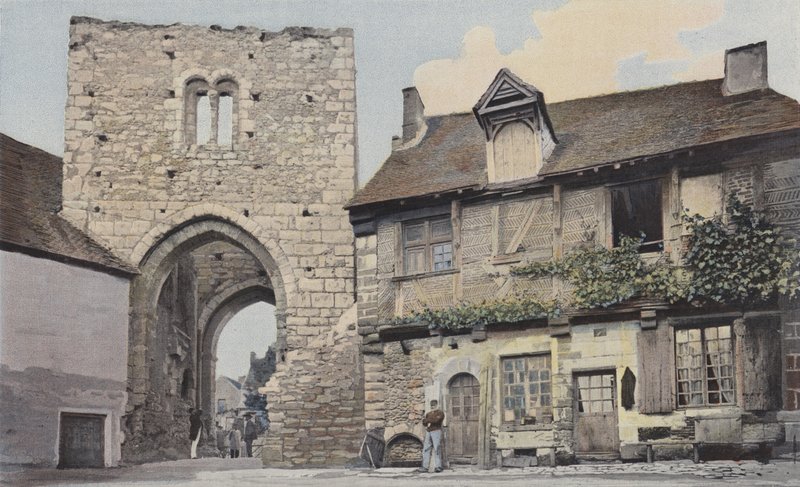 Mennetou-sur-Cher, Stadsporten av French Photographer