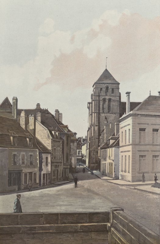 Montelimar, Heliga korsets kyrka av French Photographer