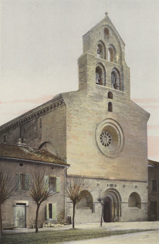 Montsaunes, Kyrka, Fasad O av French Photographer