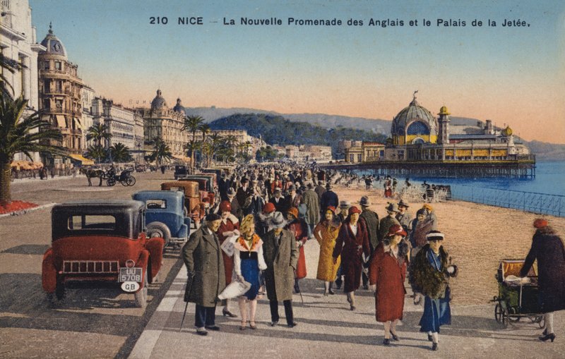 Nice, The New Promenade Des Anglais, The Palace Of La Jetee av French Photographer