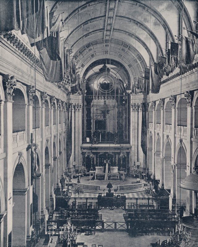 Paris: Altare i Invalides-kyrkan (s/v foto) av French Photographer