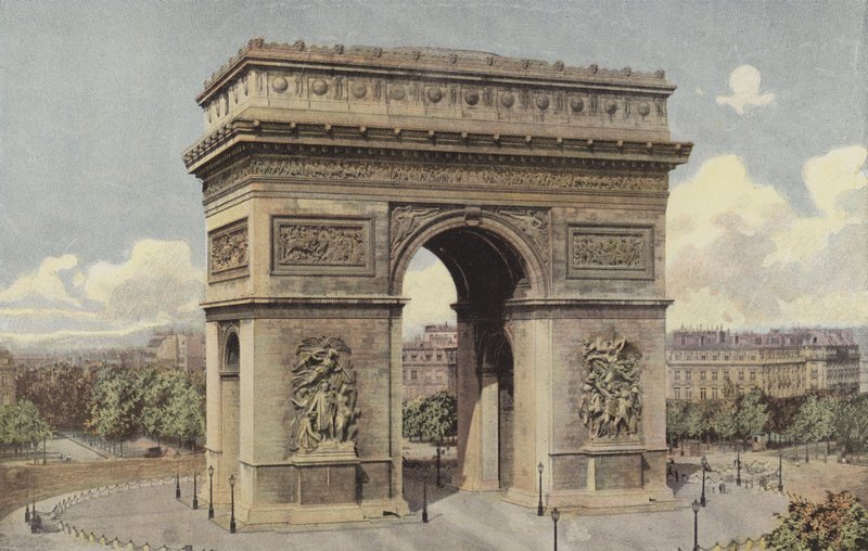 Paris, Triumfbågen de l