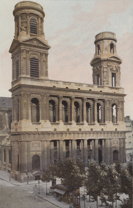 Paris, kyrkan Saint-Sulpice av French Photographer