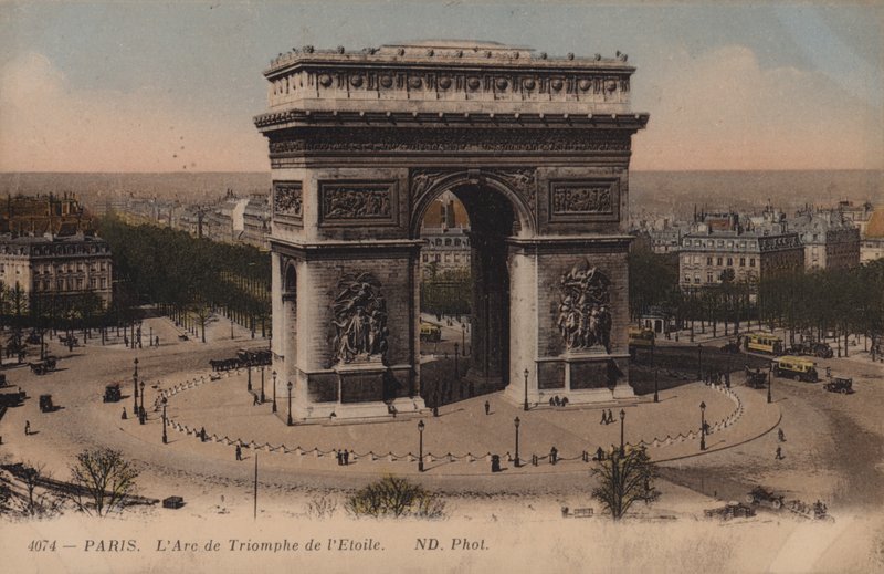 Paris, Stjärnans Triumfbåge av French Photographer
