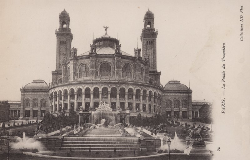 Paris, Trocadero-palatset av French Photographer