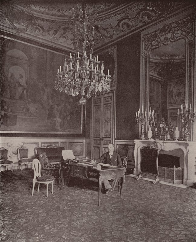 Paris: M Casimir-Perier, Frankrikes president (s/v foto) av French Photographer