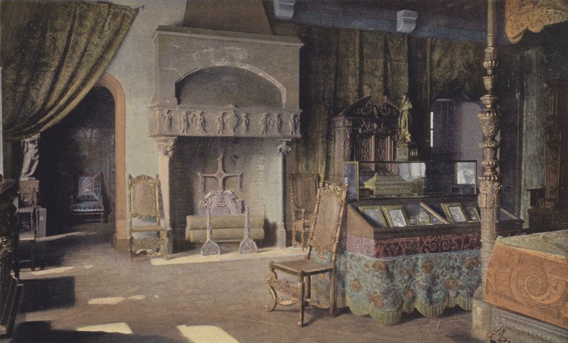 Paris, Cluny-museet, Francois Premier-rum av French Photographer