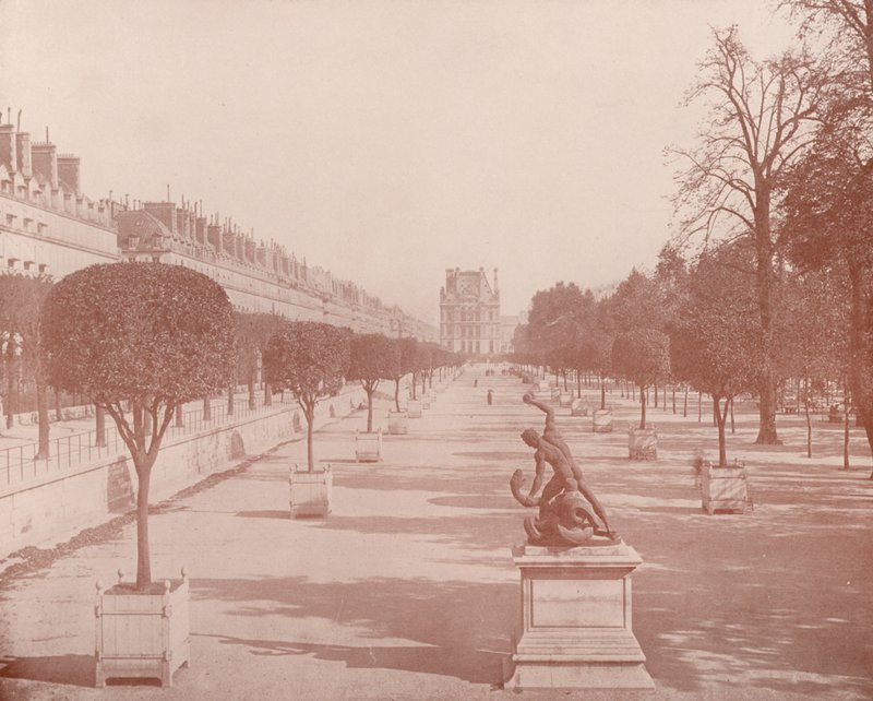Paris: The Orangerie, Tuileries Garden (s/v foto) av French Photographer