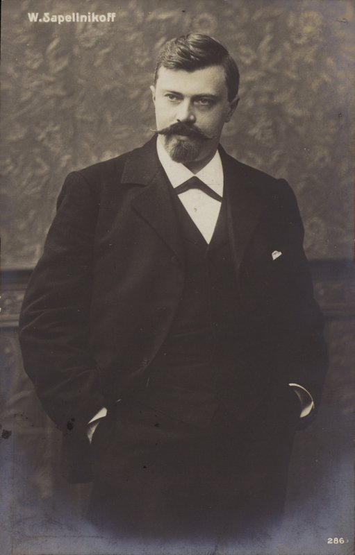 Porträtt av Camille Saint-Saens av French Photographer