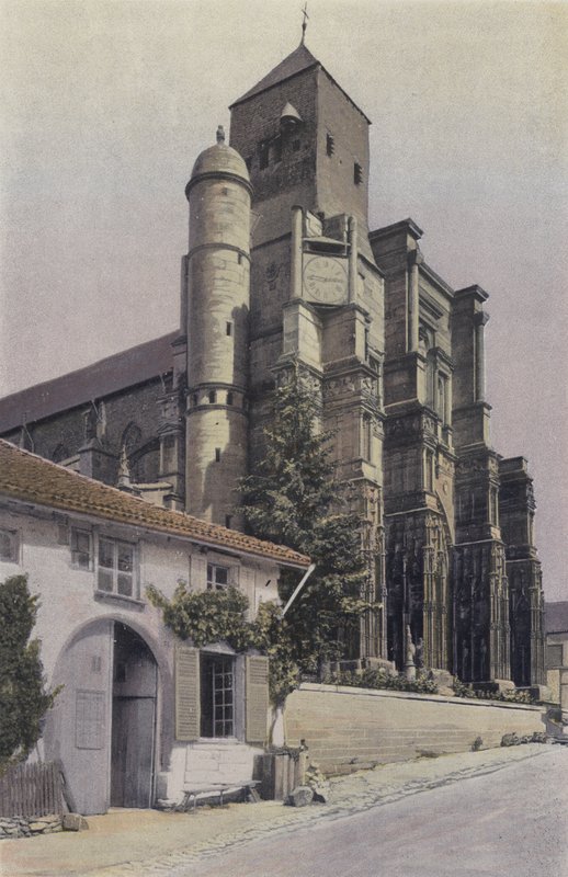 Rembercourt-aux-Pots, Kyrka, NW-fasad av French Photographer