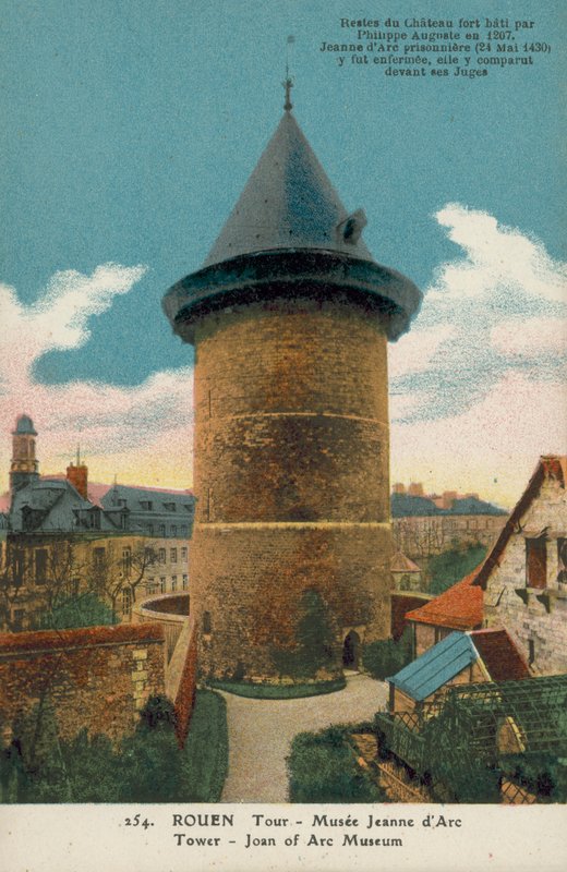 Rouen: Tornet, Joan of Arc-museet (färgfoto) av French Photographer