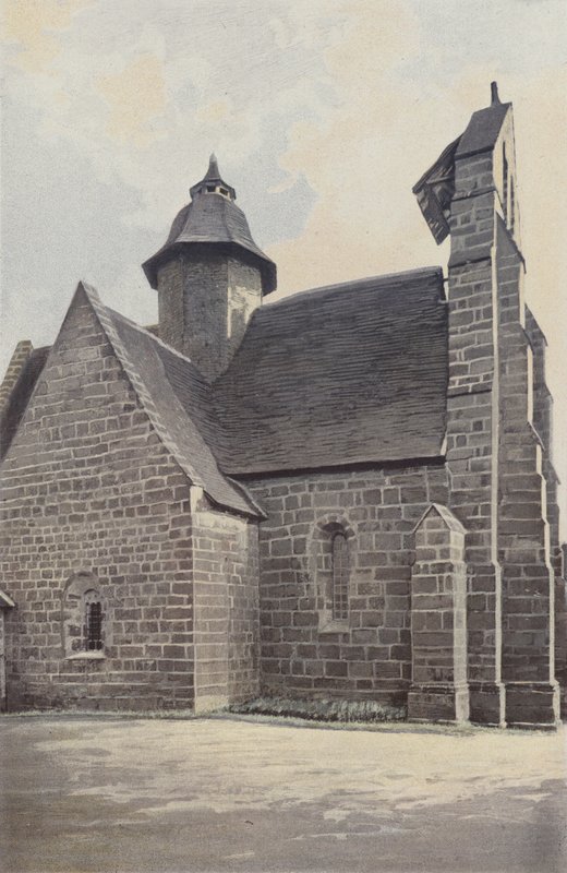 Saint-Cyr-la-Roche, Kyrka, Ensemble N av French Photographer