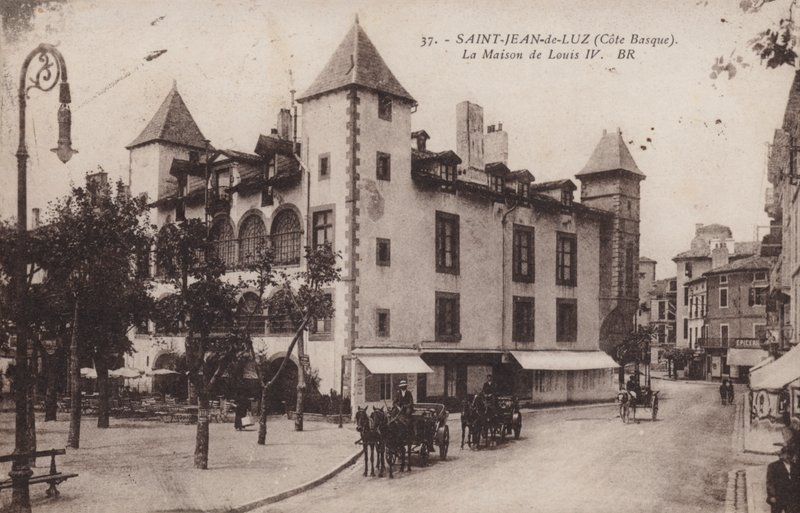 Saint-Jean-De Luz, Baskiska kusten, Louis IV:s hus av French Photographer