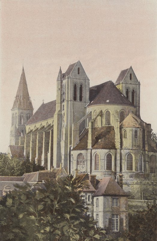 Saint-Leu-DEsserent, Kyrka av French Photographer