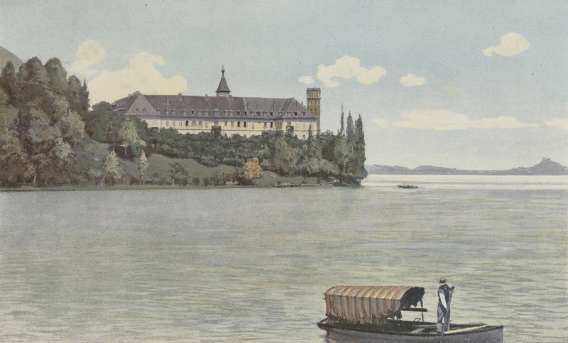Saint-Pierre-de-Curtille, Abbey of Hautecombe och Lac du Bourget av French Photographer