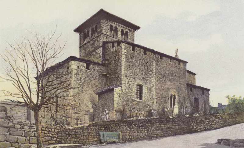 Saint-Sauveur, kyrkan av French Photographer
