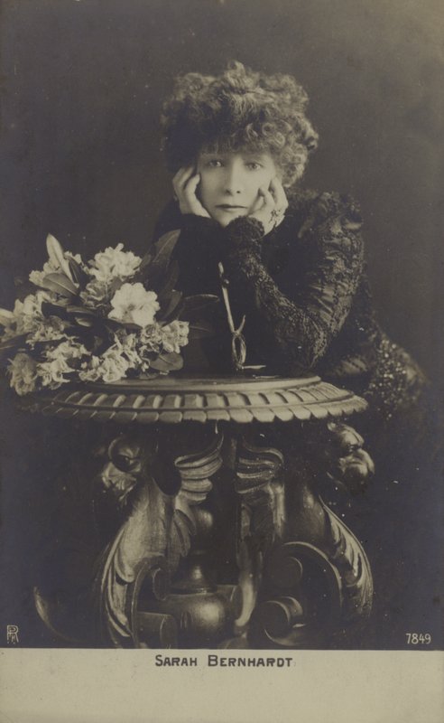 Sarah Bernhardt, fransk skådespelerska av French Photographer